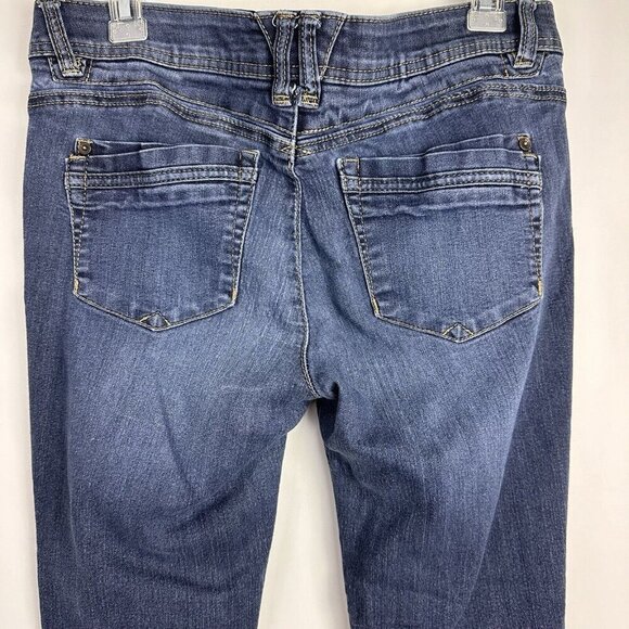 Democracy Ab Tech Solution Gray Skinny Jeans Womens 12 Elastic Waist Stretch‎ - Picture 7 of 11